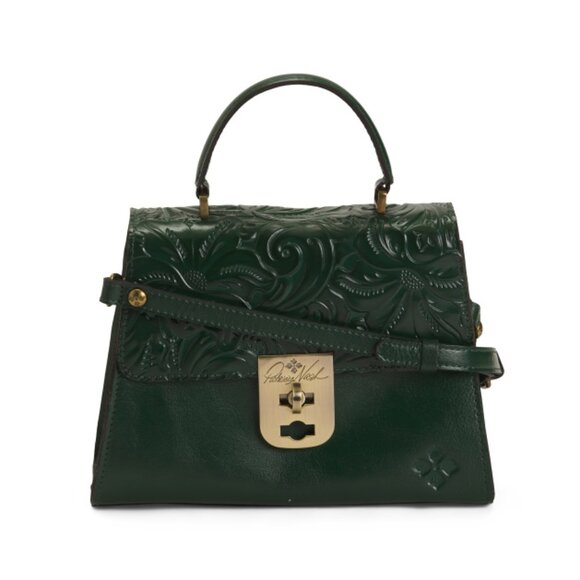 Patricia Nash Bags Patricia Nash Soft Green Chauny Tooled Leather